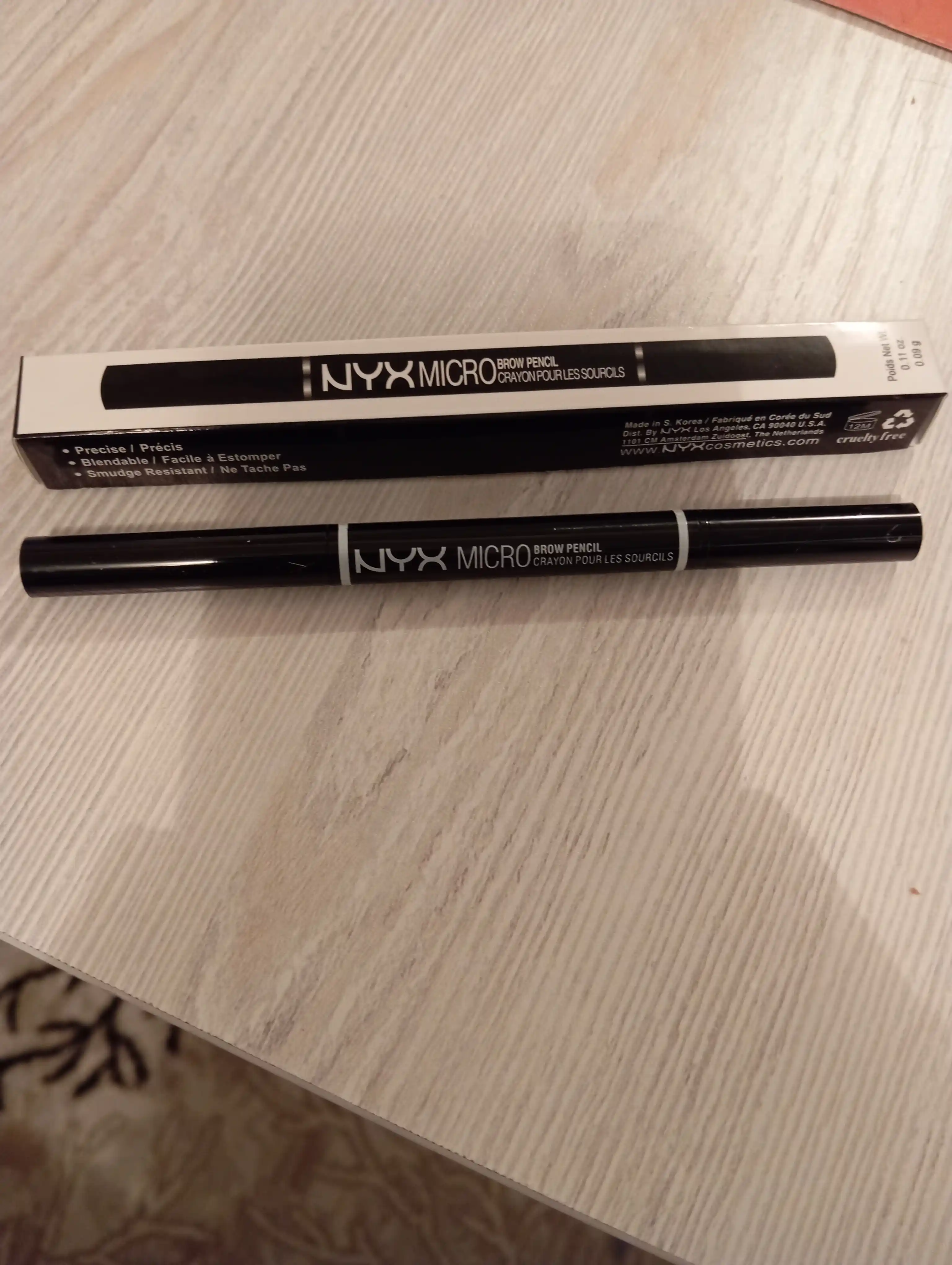 Карандаш для бровей Monalize Waterproof, водостойкий