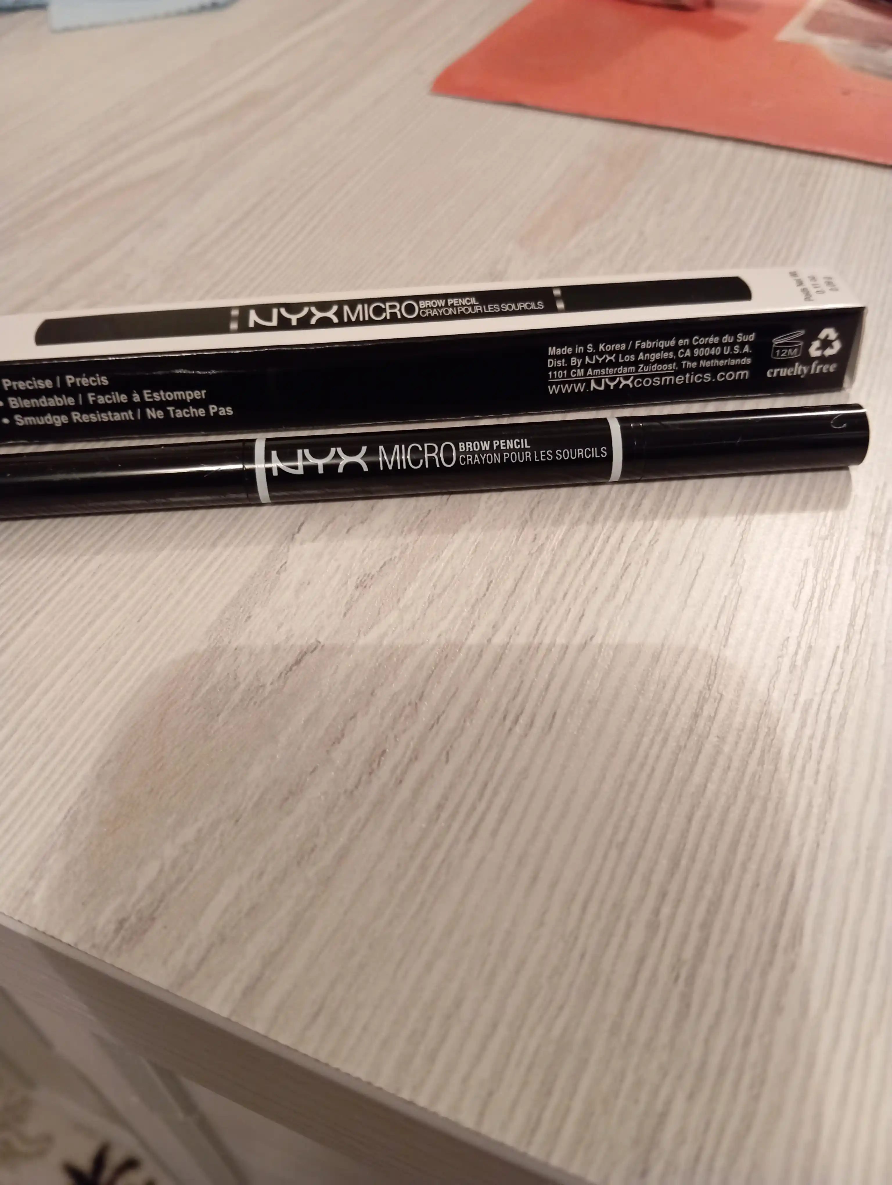 Карандаш для бровей Monalize Waterproof, водостойкий