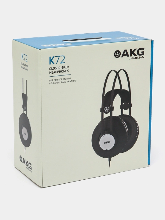 AKG K72 professional to'liq o'lchamli yopiq studiya minigarnituralari