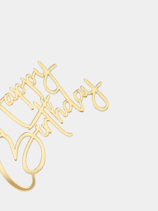 Топперы для украшения торта, надпись Happy Birthday, 42 вида