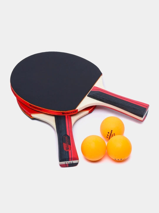 Stol tennis uchun Raketka g'ilof bilan - 