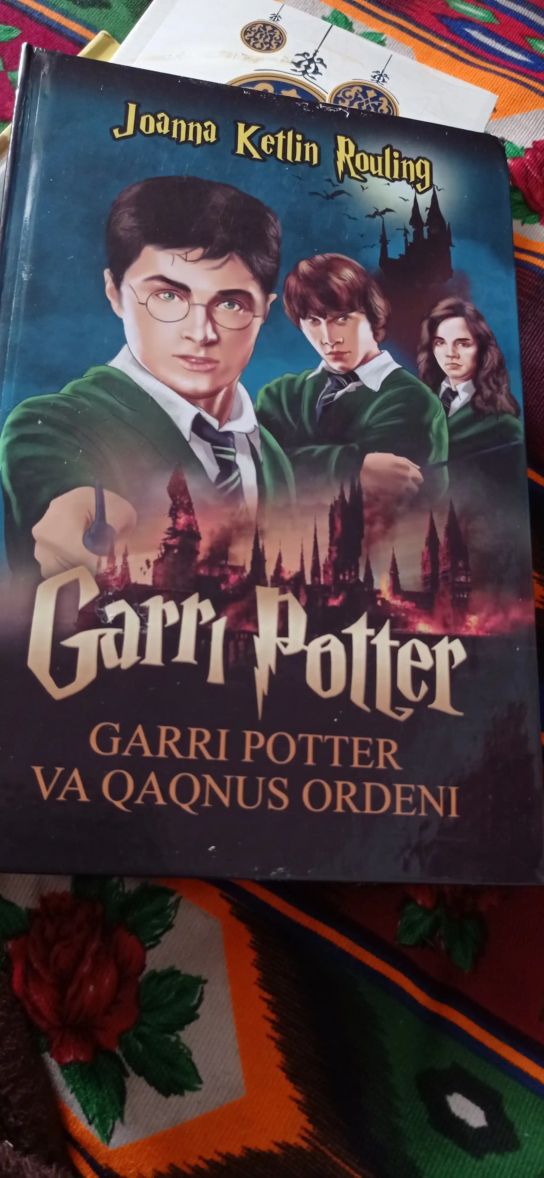 Garri Potter, to'plami, Joann Rouling, o'zbek tilida