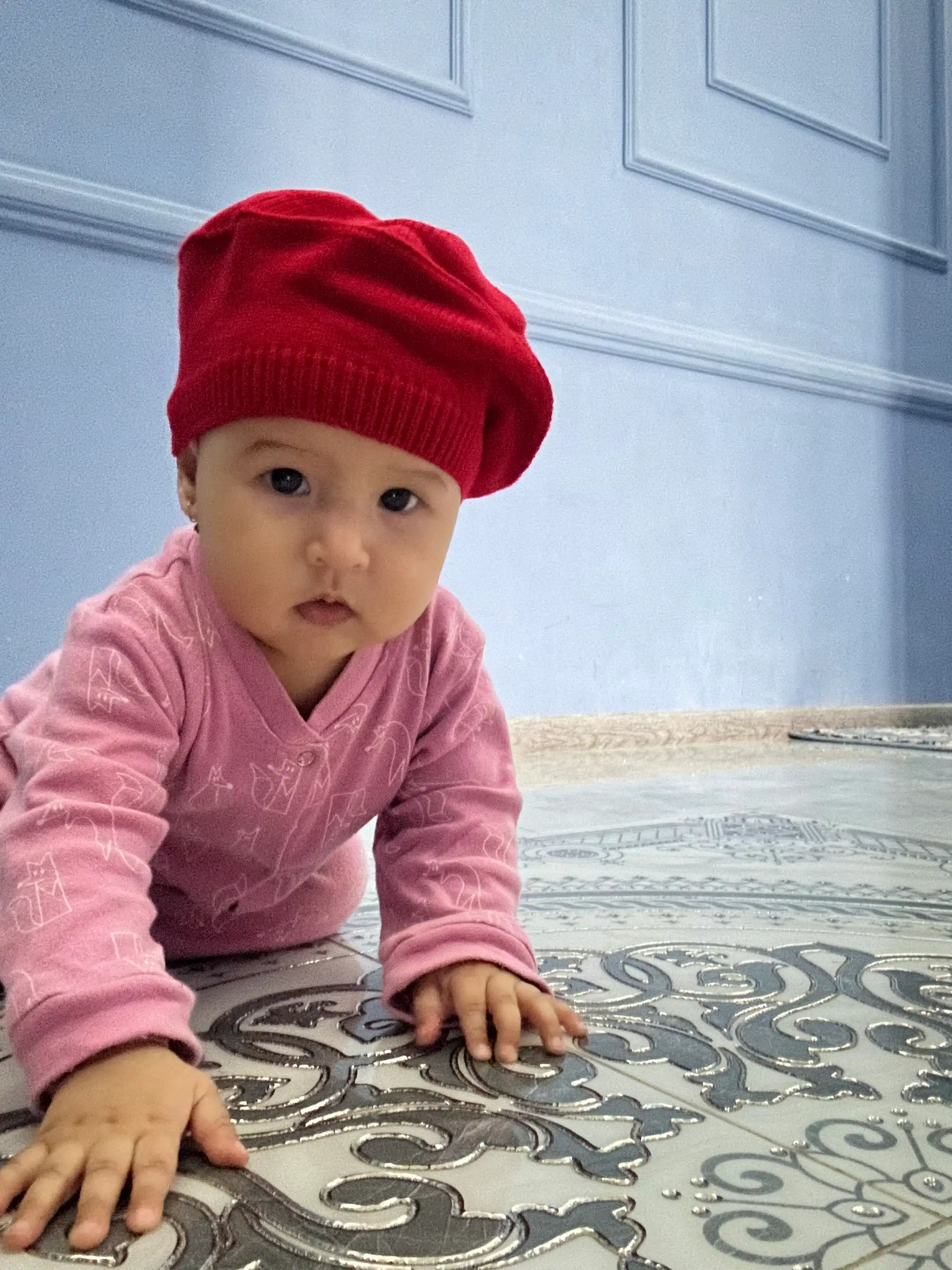 Берет для детей, шапка, беретка детская до 3 лет