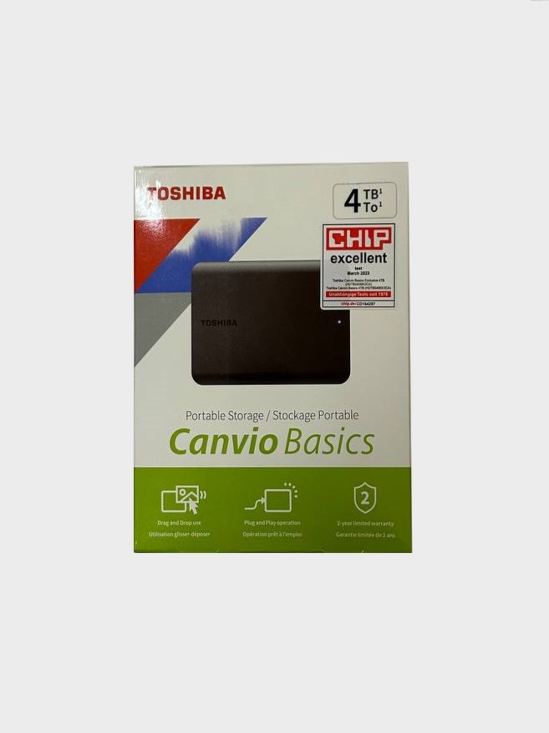 Внешний жесткий диск ТОШИБА Canvio Basics USB 3.2 Gen1, 1/2/4 TB HDD ...