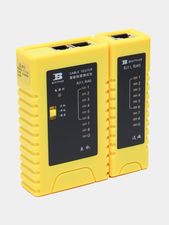 Лан тестер для проверки сетевого кабеля RJ45 - RJ11 - 