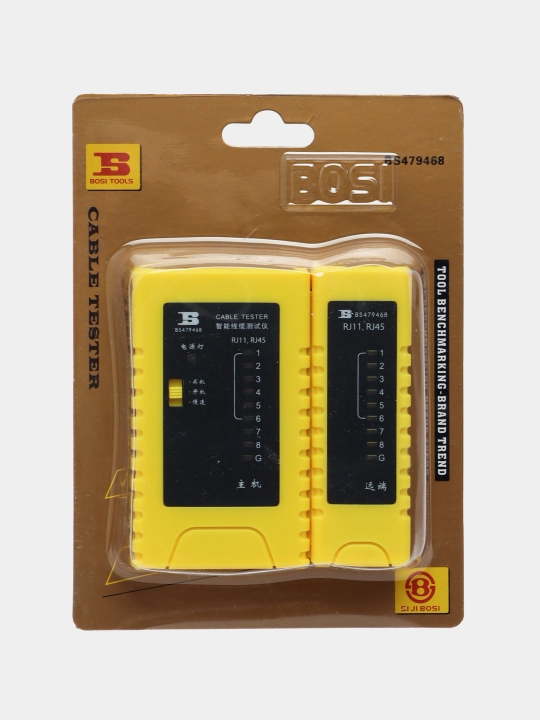 Лан тестер для проверки сетевого кабеля RJ45 - RJ11