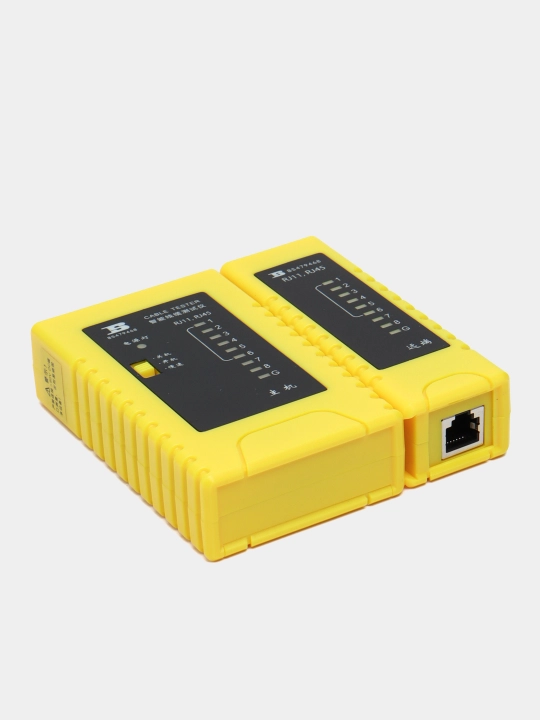 Лан тестер для проверки сетевого кабеля RJ45 - RJ11