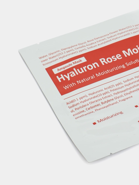 Yuz maskalari, ampulali Hyaluron Rose Moisture Medi Peel