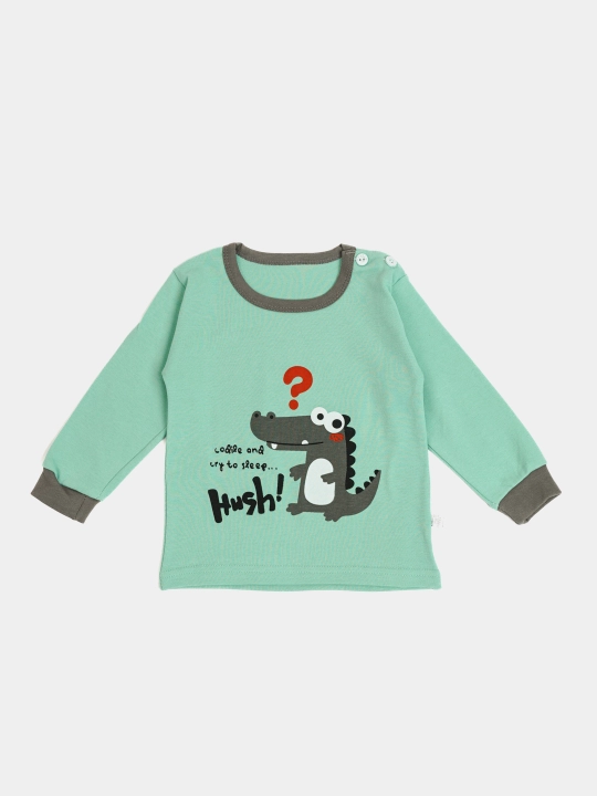 Пижама детская, хлопковая, со штанами, для мальчика, Elankids