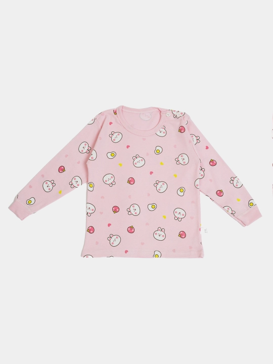 Детская хлопковая пижама для девочек Elankids