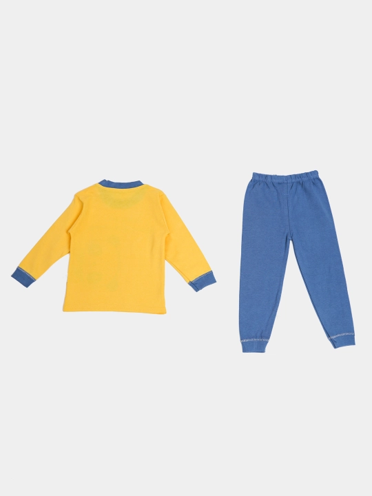 Пижама детская, хлопковая, со штанами, для мальчика, Elankids