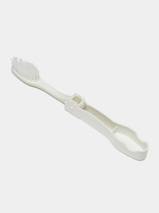 Зубная щетка дорожная складная Ultra soft, в подарок зубная паста, Турция