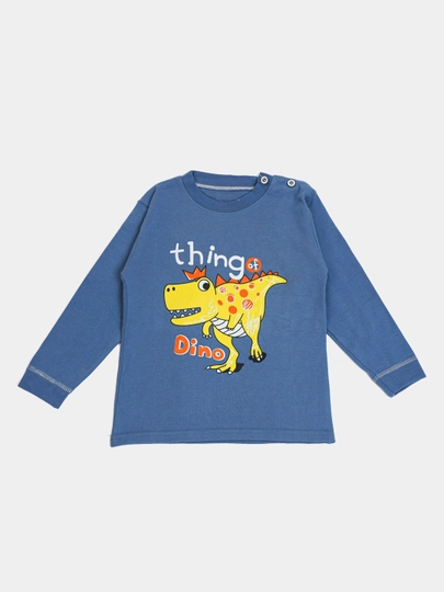 Пижама детская, хлопковая, со штанами, для мальчика, Elankids