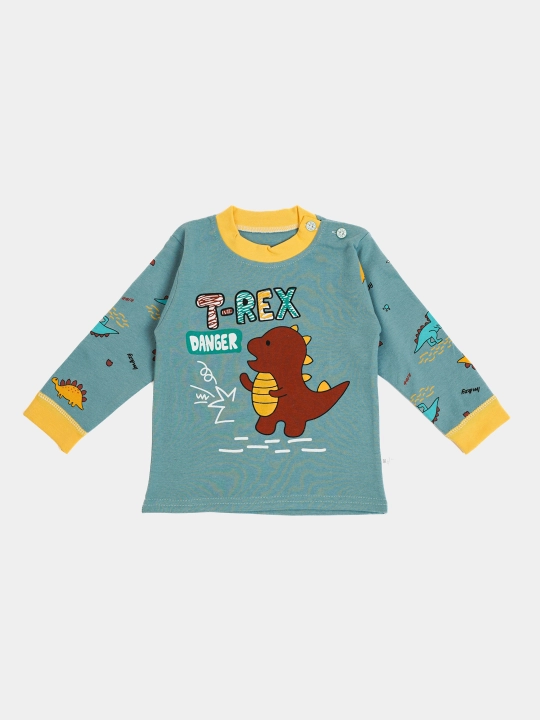 Пижама детская, хлопковая, со штанами, для мальчика, Elankids