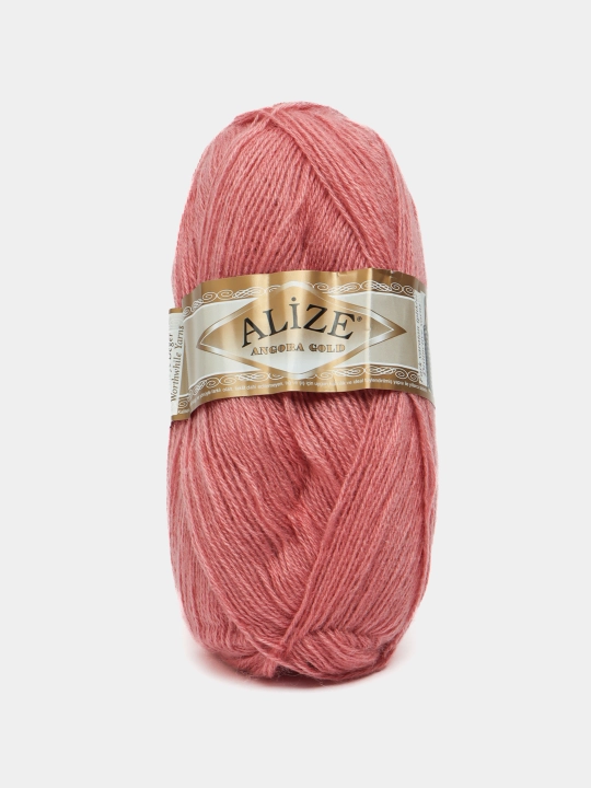 Нить для вязания Angora gold, 20% шерсть 80% акрил, 100 гр, 550 м