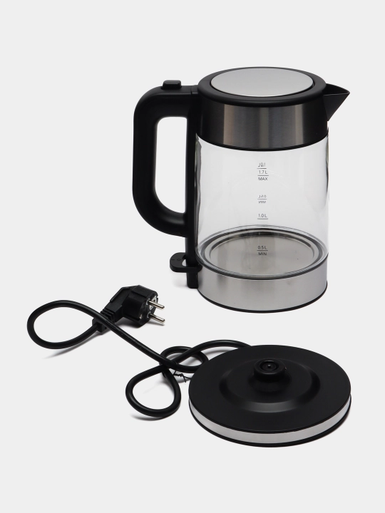 Электрический чайник Xiaomi Electric Glass Kettle, 1.7 л, 2200 Вт