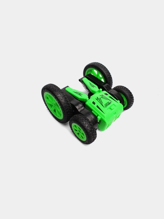 Fisca RC Stunt Car:  двусторонний вращающийся грузовик для детей 6+, трюки с кувырканием