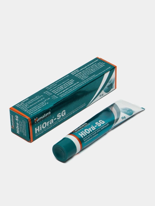 Hiora-SG от стоматита и язв во рту на языке и десен хималая Himalaya - 