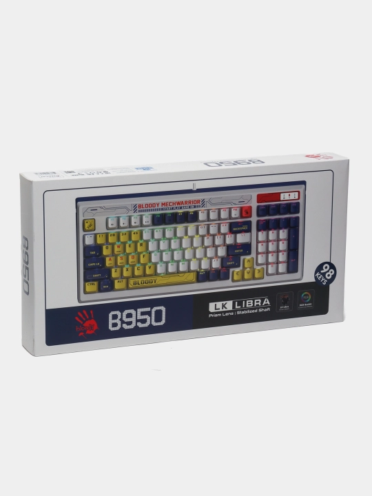 Проводная, механическая, игровая клавиатура Bloody B950