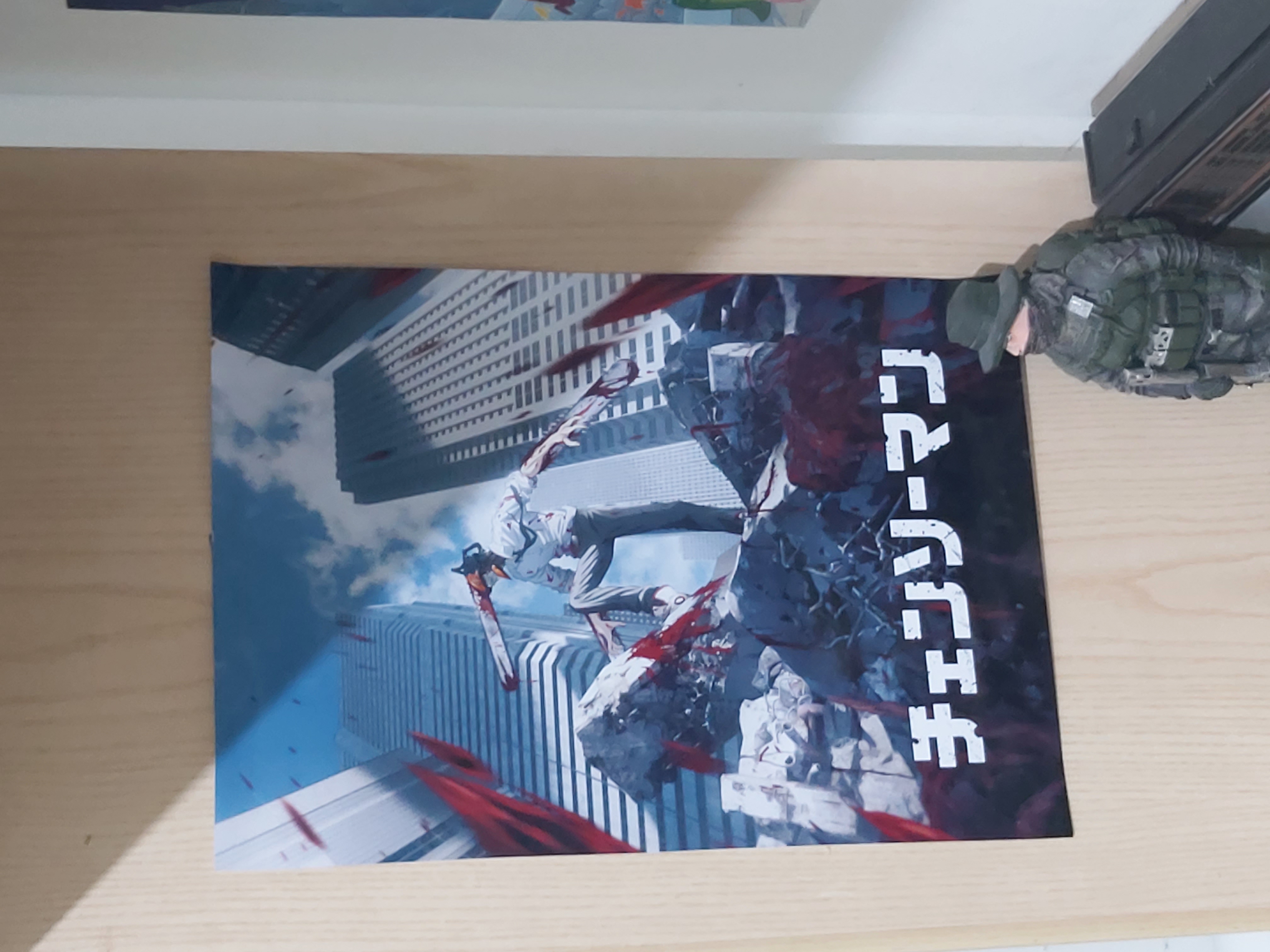 Interyer plakatlar Anime Chainsaw man, A3 