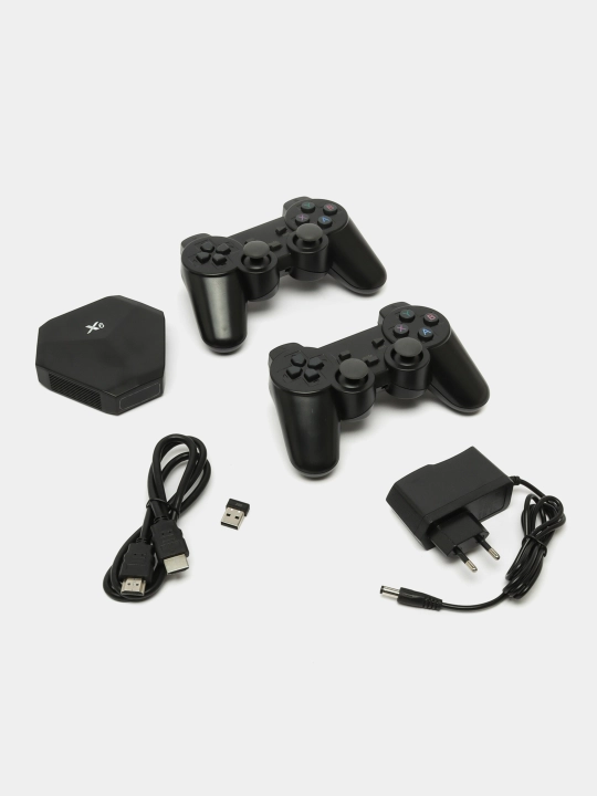 Game Stick Lite 64GB-128GB o‘yin pristavkasi + 2 pult, 15000+ retro o‘yinlar, HDMI