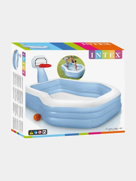 Basketbol "Intex 57183" bolalar uchun shishiriladigan basseyn