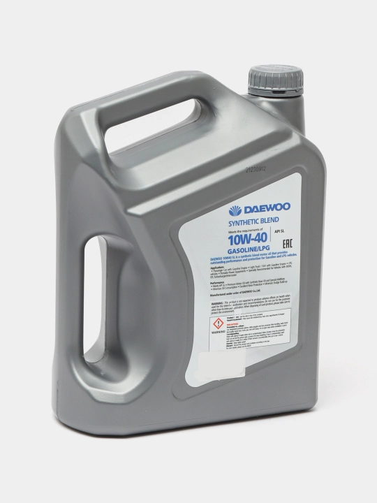 Sintetik motor moyi DAEWOO 10W-40 SYNTHETIC BLEND API SL, 4 litr