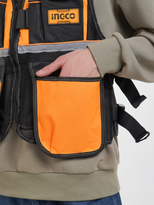 Жилет для инструментов Ingco HTVT0901 Industrial