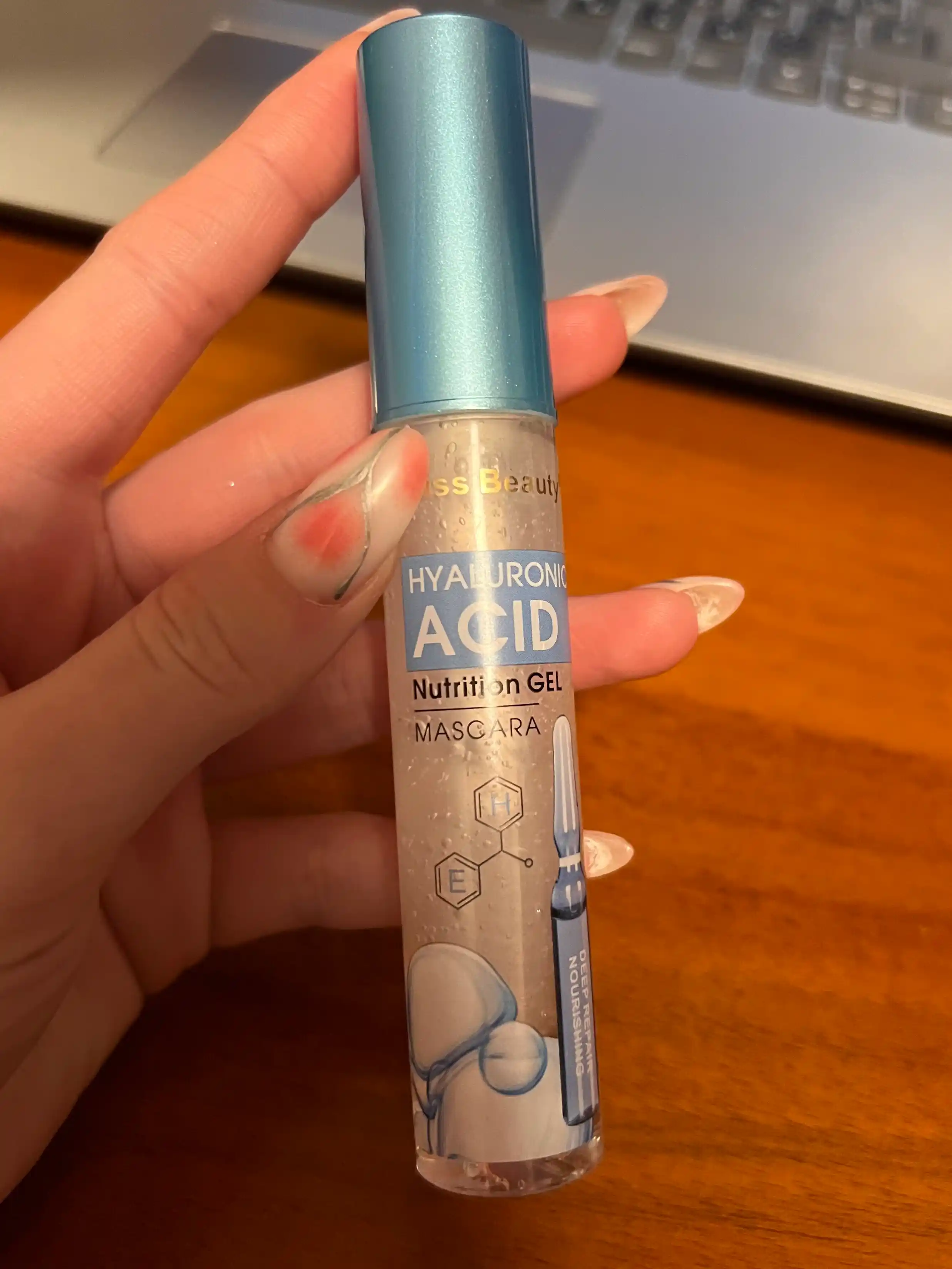 Гель для роста ресниц и бровей Kiss Beauty, с гиалоурановой кислотой