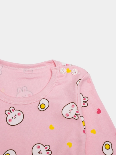 Детская хлопковая пижама для девочек Elankids