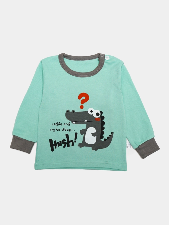 Пижама детская, хлопковая, со штанами, для мальчика, Elankids