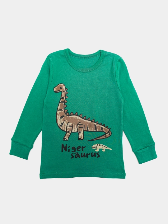 Пижама детская, хлопковая, со штанами, для мальчика, Elankids