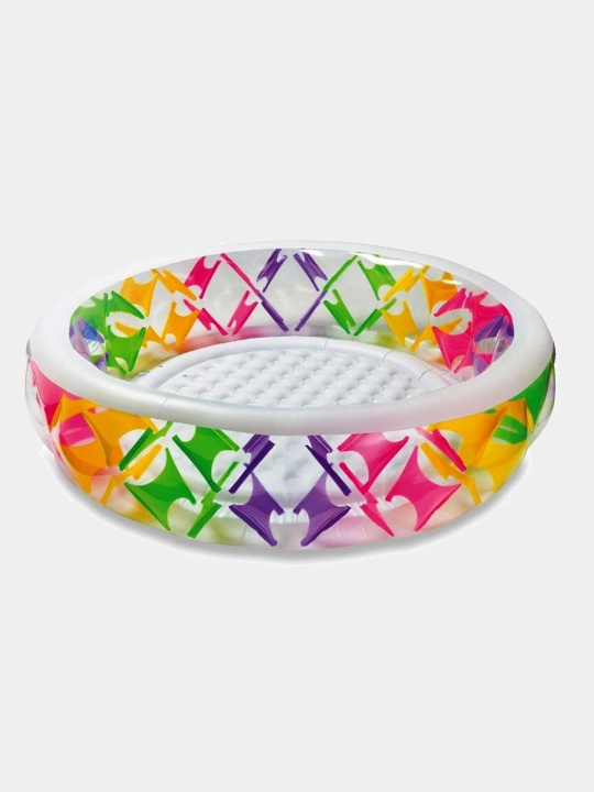 Семейный надувной бассейн Pinwheel, 229 * 56 см, Intex 56494 - 