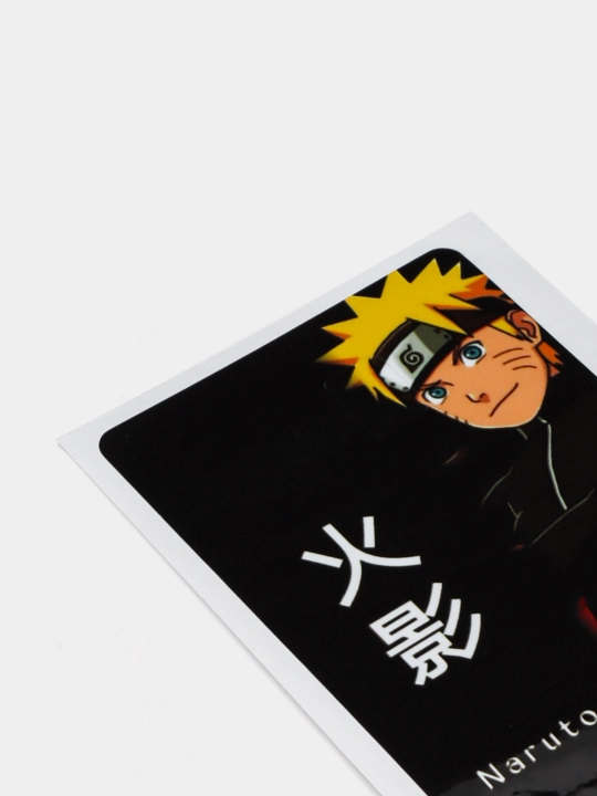 Bank kartasi stikerlari, Naruto, anime