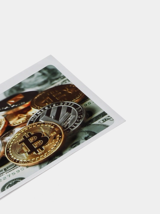 Bank kartasi va chipta stikerlari, mix, pul, Bitcoin, kripto valyutasi, Anime, Naruto