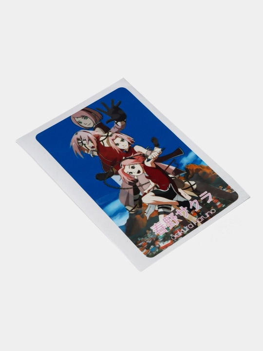 Bank kartasi stikerlari, Naruto, anime