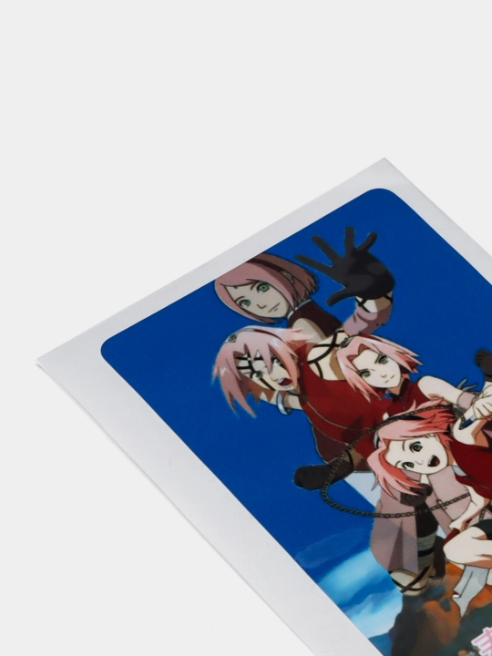 Bank kartasi stikerlari, Naruto, anime