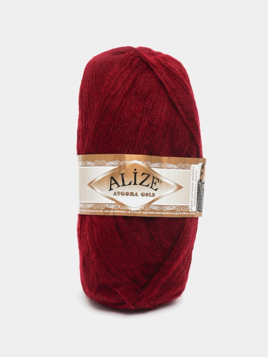Нить для вязания Angora gold, 20% шерсть 80% акрил, 100 гр, 550 м