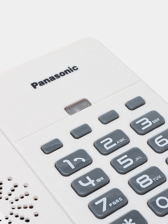 Simli orqali ishlaydigan telfon, uy telefoni Panasonic KX-TS813MX