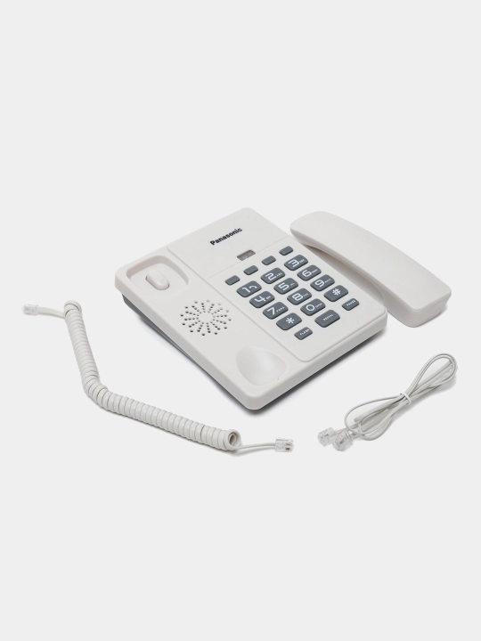 Simli orqali ishlaydigan telfon, uy telefoni Panasonic KX-TS813MX