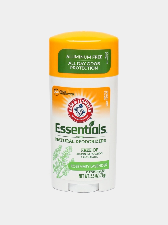Arm & Hammer, Essentials дезодорант с натуральными компонентами, розмарин и лаванда, 71 г - 