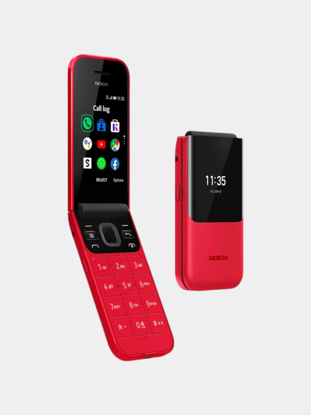 Телефон Nokia 2720 Flip, с камерой Dual Sim, с 2 Sim слотами купить по  низким ценам в интернет-магазине Uzum (725076)