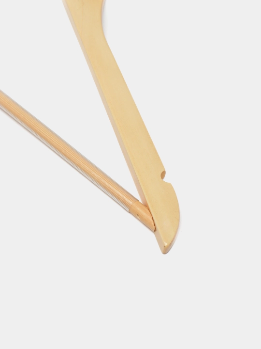 Деревянная вешалка гардеробная, для верхней одежды