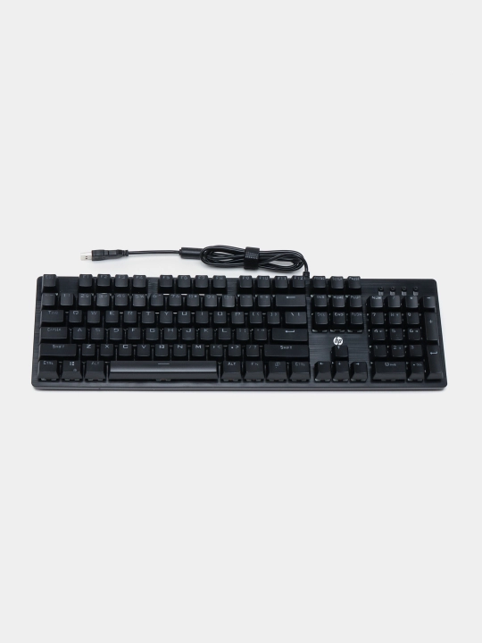 Simli mexanik o'yin klaviaturasi, HP GK100F RGB - 