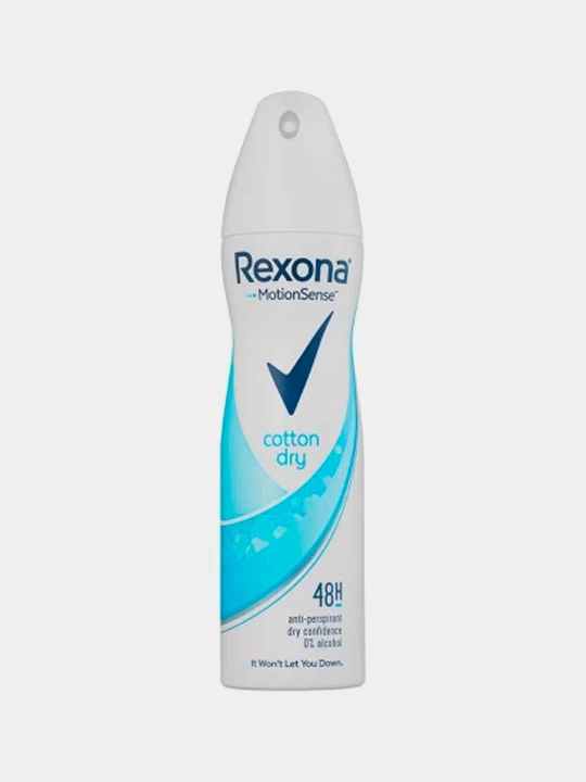 Дезодорант Rexona Apa Cotton Dry, для женщин, 150 мл