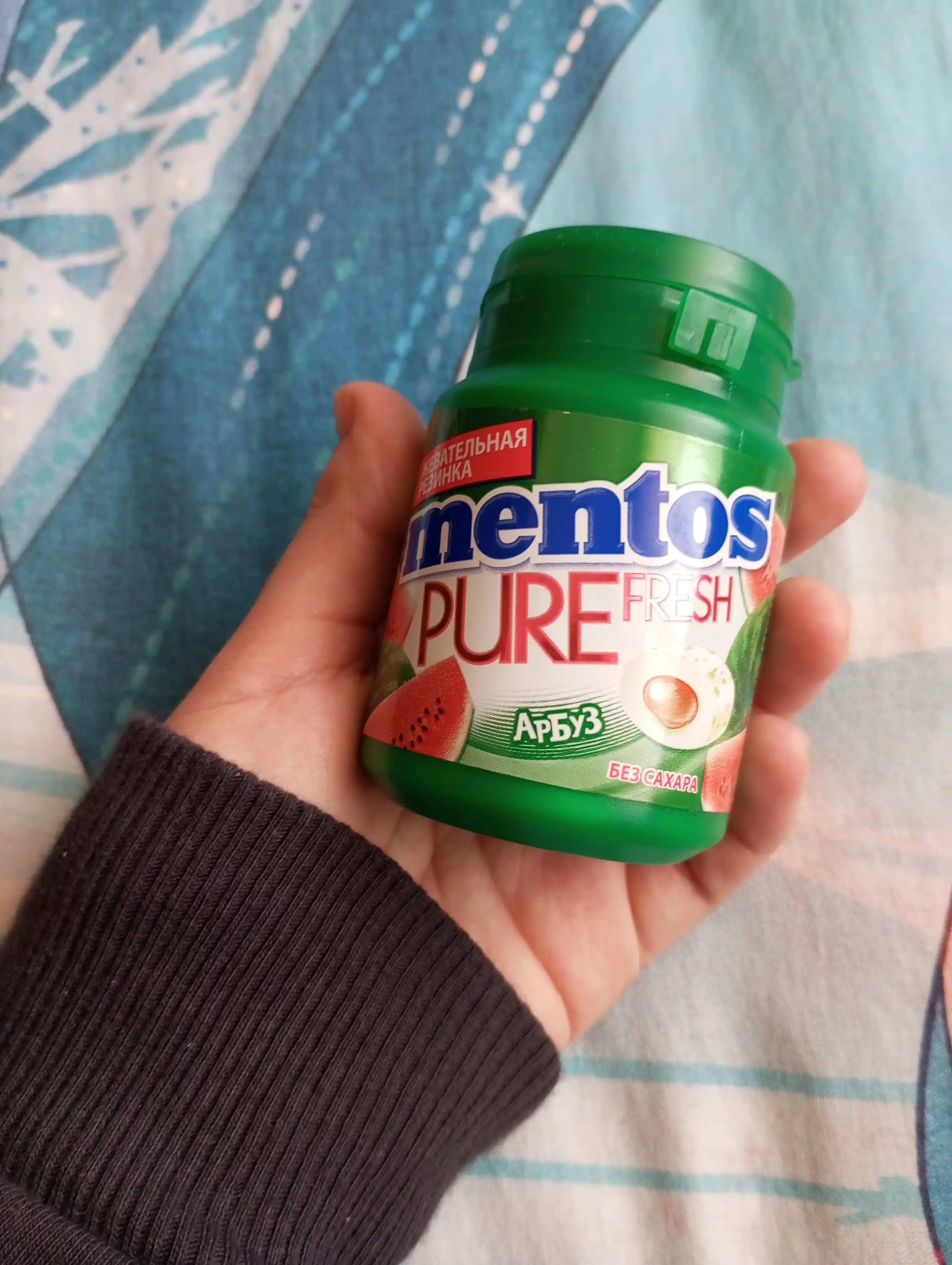 Saqich Mentos Pure Fresh Tarvuz, 54 g