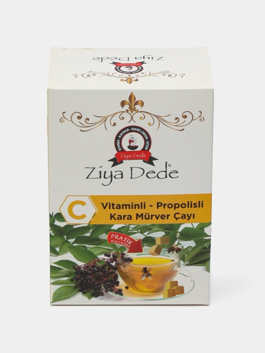 Tabiiy turk choyi Ziya Dede, immunitetni oshiradi, vitaminlar va zanjabilga boy