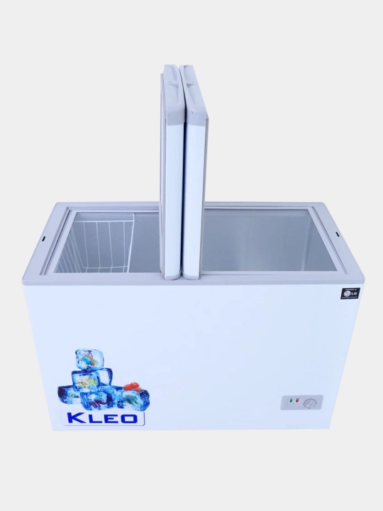 Морозильник Kleo KDF 300, 220 л, R600a, до -23C, энергоэффективный морозильный ларь