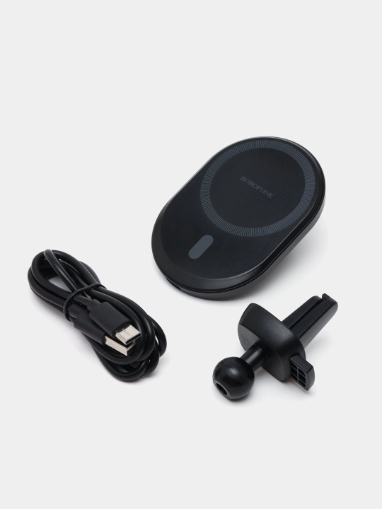Автомобильный держатель Holder Magsafe Borofone BH91/BH201/BH90/BH71, беспроводная зарядка