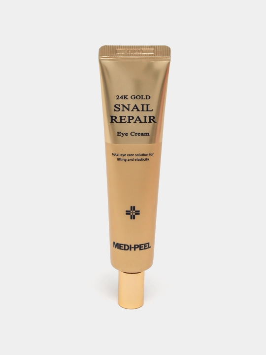 Крем для век, MEDIPEEL+, Aqua essence, 24K gold snail repair, 5 growth factors, Volume lif-tox,  Hyaluronic, 40 мл
